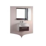 Elegant Casa PVC-217 Bathroom Cabinet, Main Cabinet Size 600 x 460 x 420mm, Mirror Size 800 x 500mm, Side Cabinet 800 x 240 x 140mm, Material PVC