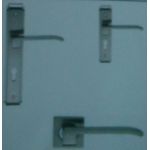 Archis Mortice Handle Eco Set with Knob & Normal Key Cylinder (60 KxL-E)-AB-SPL-129