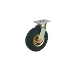 Race 150Kg Pneumatic Rubber Tyre Wheel With Double Ball Bearing-MLT-113-200-PT-B