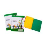 Oddy A4 Size Scrap Book With Color Pastel Sheets, 16 Pages in 4 Colors (Set of 10)- SBP-8-1 Item