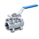 SAP CF8M Screwed End Reduce Bore Ball Valve , Size 15mm, Hydraulic Test Pressure(Body) 211kg/sq cm, Hydraulic Test Pressure(Seat) 140kg/sq cm