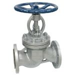 SAP Cast Steel Globe Valve Flanged End ND 40, Size 25mm, Hydraulic Test Pressure(Body) 60kg/sq cm, Hydraulic Test Pressure(Seat) 40kg/sq cm