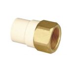 Astral Pipes M512111701 Female Adaptor Brass Thread, Size 15mm
