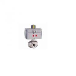 Techno DN15BVL Ball Valve, Way 3, Thread Size 1/2inch