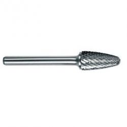 Totem Carbide Rotary Burr, Size TB1, Shank Length 6inch, Series Deluxe