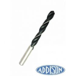 Addison Parallel Shank Twist Drill, Size 0.5, Series Jobber