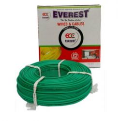 Everest House Wire, Color Green, Area 1.5sq mm, Length 90m