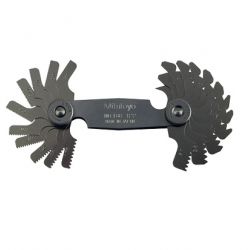 Mitutoyo 188-101 Screw Pitch Gauge, Range 4 - 42mm