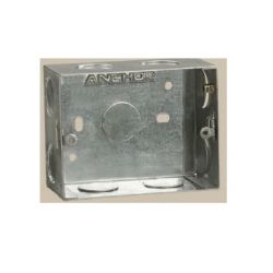 Anchor Roma 35672 18 Gauge Concealed Galvanised Mounting Box with Rust Protected, Size 79 x 207