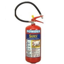 Safex DCP Dry Powder Cartridges Operated Type Fire Extinguisher, Capacity 50kg, Range of Jet 8m, Fire Rating 233B