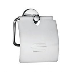 Hindware F880003 Paper Holder With Cover, Finsih Chrome