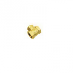 Techno  Brass Horizontal Check Valve, Size 1-1/2inch