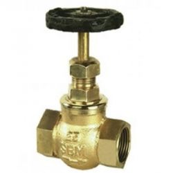 Sant SBM 5 Bronze Globe Valve No. 4, Size 15, Body Test Pressure 21.09kg/sq cm g, Seat Test Pressure 14.06kg/sq cm g