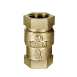 Sant SBM 13 Bronze Vertical Lift Check Valve, Size 80, Body Test Pressure 300Psig. Hyd., Seat Test Pressure 200Psig. Hyd.