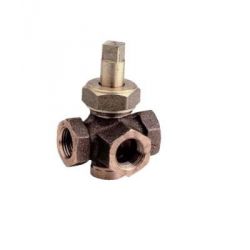 Sant SBM 27 Bronze Gland Plug Valve, Size 20, Body Test Pressure 200Psig. Hyd.