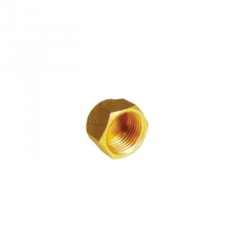 Super Dead Nut, Size 1/2inch, Material Brass