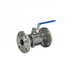 Super Flanged Ball Valve, Size 1 - 1/2inch, Material SS