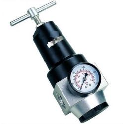 JELPC Pneumatic High Pressure Reg with P.Guage, Size 1/2inch