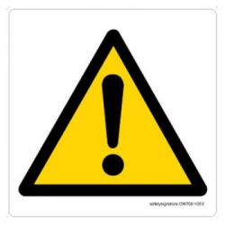 Safety Sign Store CW708-105V-01 Danger:-Graphic Sign Board
