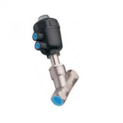 Techno Y20 Angle Valve, Working Pressure 10kgf/sq cm, Thread Size 3/4inch, Working Medium 40 Micron Filtered Lubricated Air