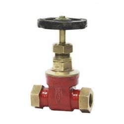 Sant Gun Metal Gate Valve, Type Peglar, Size 10mm