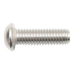 Qualfast QFT6065625G Socket Button Head Screw, Thread Size 4inch, Grade 10.9, Overall Length 1/4inch