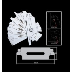 Insize 4832-1 Fillet Weld Gauge