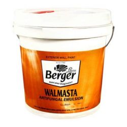 Berger 490 Walmasta Anti-Fungal Emulsion, Capacity 3.6l, Color Grey Base