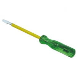 Ambika No. 832 I Flat Tip Screwdriver, Blade Length 200mm, Blade Diameter 3.5mm