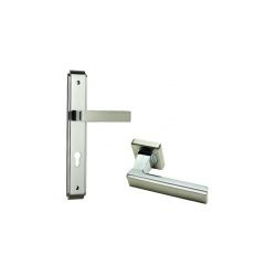 Archis Mortice Handle Rose Combo Set With 60mm One Side Knob & Key(60-KxL-E)-AB-ALB 4585 Y