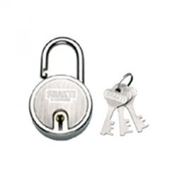 Godrej 8147 Round Padlock, Levers 6, Baan Code LKYLPGR51