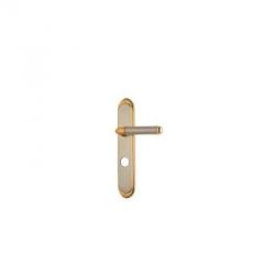 Godrej 7658 Ultra Mortise Lock, Material Satin & Gold, Baan Code LKYUDM117