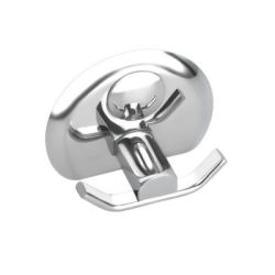 Osian C-205 Stainless Steel Robe Hook, Series Centro, Length 3.2, Width 2