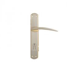 Harrison 05600 Romance Series Handle Set with Computer Key, Design Neon, Finish Stainless Steel, Size 200mm, Material Brass, Computer Key Length 200mm