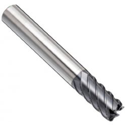 YG-1 EM832080 Roughing End Mill, Mill Diameter 8mm, Shank Diameter 8mm, Length of Cut 9mm