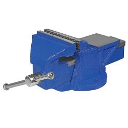 Tusk MVS04 Bench Vice, Size 4inch, Base Swivel, Jaw Opening 100mm, Body Material Cast Iron, Weight 8kg