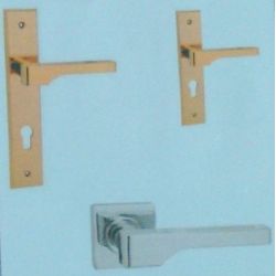 Archis Mortice Handle Eco Set with Knob & Dimple Key Cylinder (60 KxL-DK)- SN/CP-SPK-118