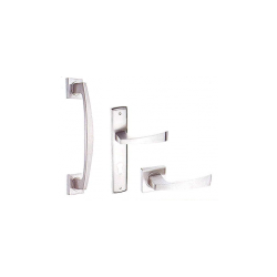 Quba Door Handle Rose-1 Set