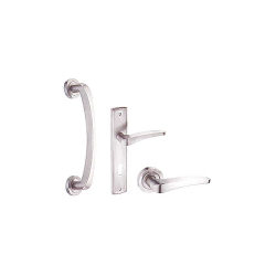 Quba Door Handle Rose-1 Set