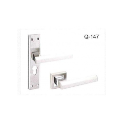 Quba Door Handle Rose-1 Set