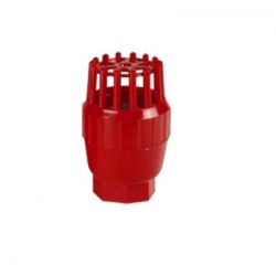 Light Foot Valve, Color Red, Size 65mm