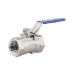 SAP Investment Casting CF8 Screwed End Full Bore Ball Valve, Size 80mm, Hydraulic Test Pressure(Body) 30kg/sq cm, Hydraulic Test Pressure(Seat) 21kg/sq cm