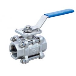 SAP Investment Casting CF8M Screwed End Full Bore Ball Valve, Size 15mm, Hydraulic Test Pressure(Body) 30kg/sq cm, Hydraulic Test Pressure(Seat) 21kg/sq cm