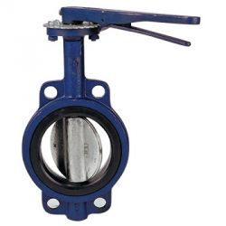 SAP Cast Iron Butterfly Valve(PN10), Size 40mm, Hydraulic Test Pressure(Body) 16kg/sq cm, Hydraulic Test Pressure(Seat) 11.5kg/sq cm