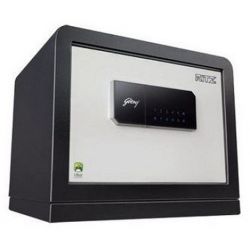 Godrej SECC2419 Electronic Safe, Model Ritz Bio With Hidden Compartment, Weight 22kg, Size 330 x 400 x 320mm