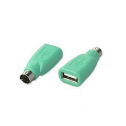 Moselissa Female USB to Female PS2 Adapter Converter