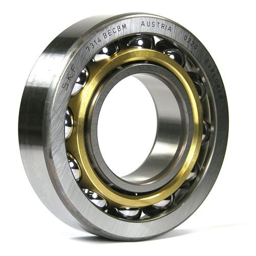 □SKF 単列アンギュラ玉軸受 内径90mmX外径190mmX幅43mm〔品番