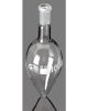 Glassco 062.202.07 Pear Shape Flask, Socket Size 14/23mm