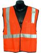 3M 8906 Premium Vest, Color Red Orange