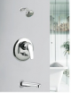 Single Lever Concelead Divertor with Pull Out For Spout & Overhead Shower (High Flow)